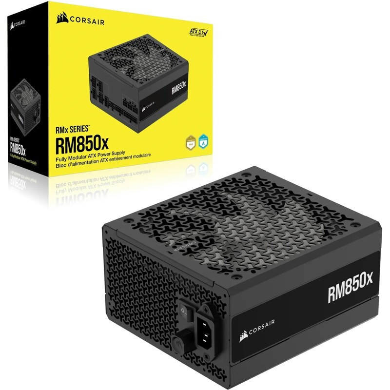 Corsair RM850x v2 rev. 2.0 850W Μαύρο Τροφοδοτικό Υπολογιστή Full Modular Cybenetics Gold