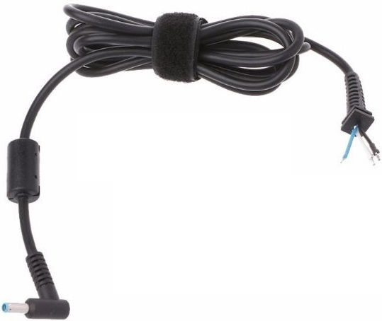 HP Power Cable DC 4.5x3.0mm Blue DC Tip Plug Connector Cord Charger Cable HP 740015-004 741727-001 Code 1-dccrd003