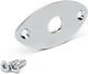 Gotoh Jack Plate Cats Eye Chrome