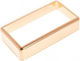 Pickup Cover Humbucker Gold Open