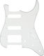 J.j Pgst20w White Black White Stratocaster Hss