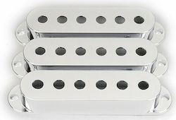 Pickup Cover Strat Single Plastic Chrome Pickup Cover Strat Single Plastic Chrome