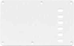 All Parts Stratocaster Tremolo Plate White 1-ply 060" E-e 56mm Left Hand