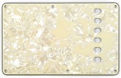 All Parts Stratocaster Tremolo Plate Cream Pearloid 3-ply 100" E-e 56mm