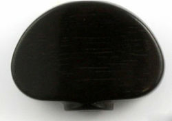Grover Large Ebony Tuner Replacement Knob