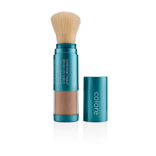 Colorescience Sunforgettable Total Protection Brush-On Shield Αδιάβροχη Αντηλιακή Πούδρα Προσώπου SPF30 με Χρώμα Tan 6gr