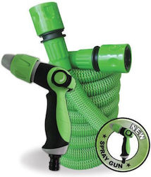 H&C Extendable Garden Hose Pipe Set 1/2 2.5m