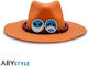 One Piece Carnival Orange Plastic Hat