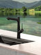 Inter Ceramic Icf 7163445b Mixer Standalone Kitchen 2 Functions Drinking Water Switch Black Matte