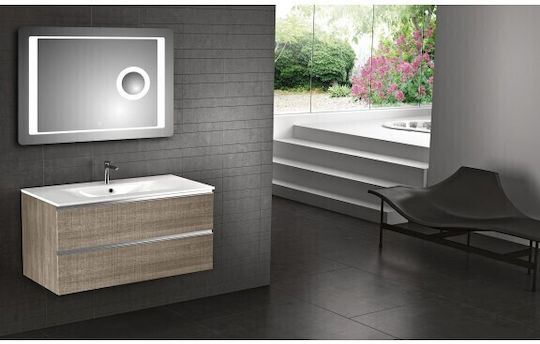 Inter Ceramic Icl 1596 Mirror Bathroom Led Lighting Touch Screen