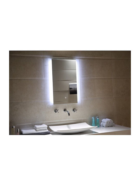 Inter Ceramic Icl 1590 Mirror Bathroom Led Lighting Touch Screen Heater