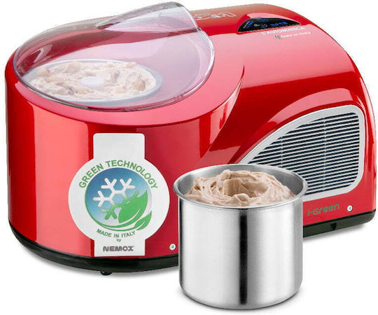 Ice Cream Maker Compressor Nemox Gelato Nxt1 I-green 1.7 Liters Red