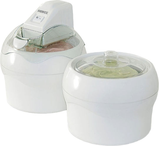 Ice Cream Maker Nemox Gelato Duo Lux 2 X 1.1 Liters White