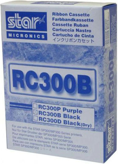 Genuine Star Ribbon RC300B 80981611 Black Ribbon 1,600,000 Characters