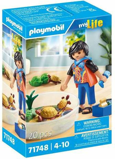 Playmobil MyLife Aquarium With Turtles for 4-10 years old 71748