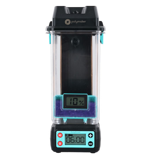 Polymaker Filament Dryer Box With 1 Reel Capacity And LCD Screen