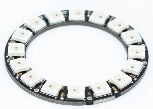 #44577 Cjmcu 16 Bit Ws2812 5050 Rgb Led Built-in Full-color Driving Lights Circle Development Board