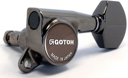 Gotoh Sg381 6x1 Cosmo Black Left Side