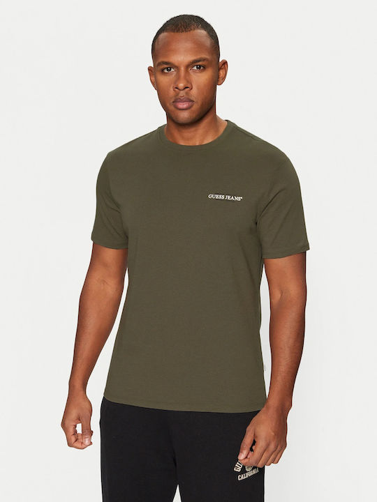 Guess American Tradition T-Shirt Olive