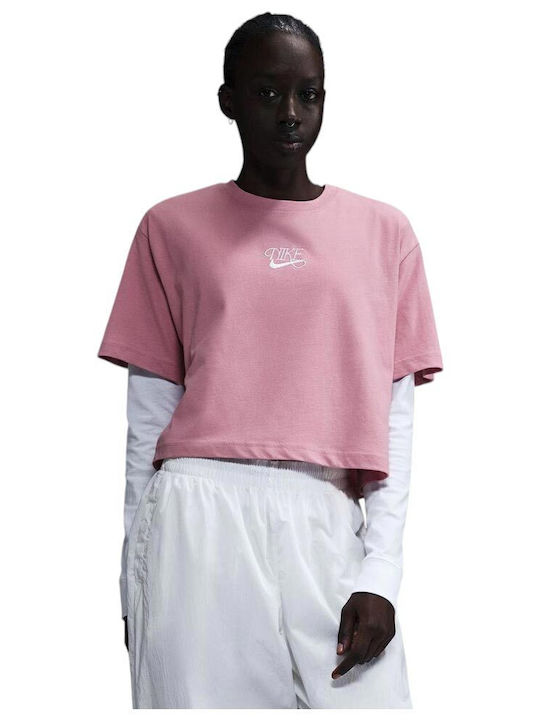 Nike Sportswear T-Shirt Ροζ