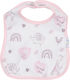 Kamtex Baby Waterproof Bib Plastic Pink