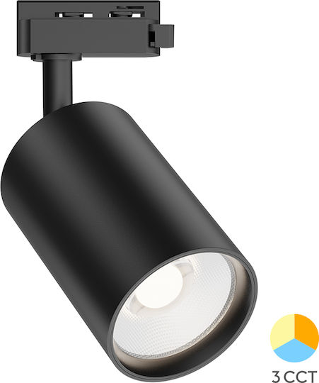 Braytron Единично LED Спот в Черен Цвят