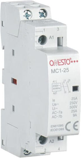 Redled Ρελέ Ράγας Ισχύος 40A Διπολικό με Τάση 230V