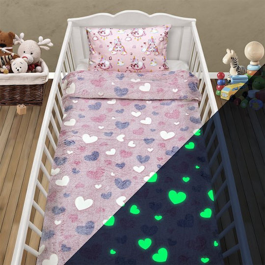 Lino Home Κουβέρτα Κούνιας 110x150εκ.