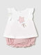 Kids' Set with Shorts Summer 2pcs Baby Pink