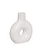 Pakketo Vază Decorativă Ceramică Wanif Albă 17x7xÎnălțime 19.5cm