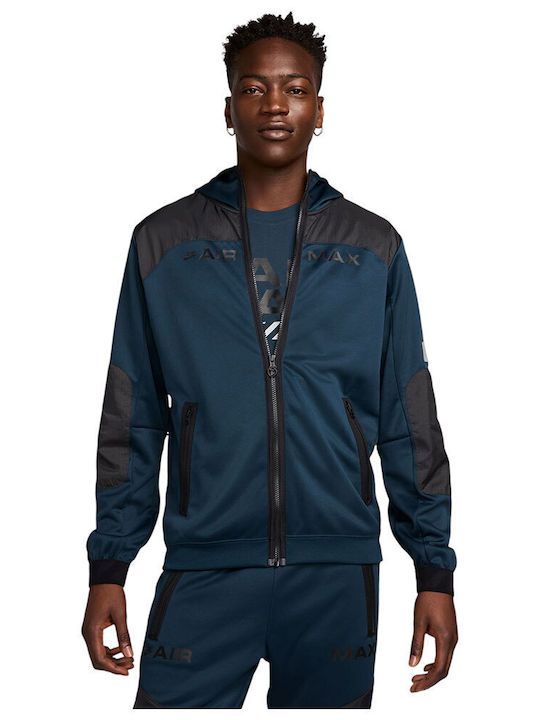 Nike Sportswear Air Max Men's Jacket Hooded Blue
