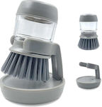 Dishwasher Cleaning Brush Dispenser Stand Gray