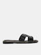 Flache Sandalen für Damen in Schwarz Farbe