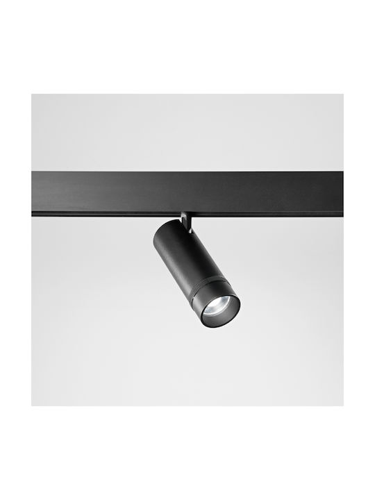 Ideal Lux Ego Track Single Spot in Black Color