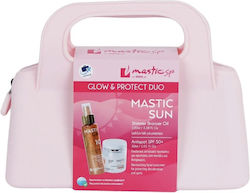 Mastic Spa Mastic Sun Glow & Protect Duo Слънцезащитен Комплект с 3 Броя