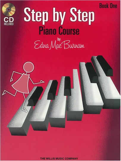 Edna-mae Burnam Step By Step Piano Course Book 1 & Cd