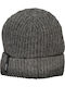Beanie Beanie Knitted in Gray color