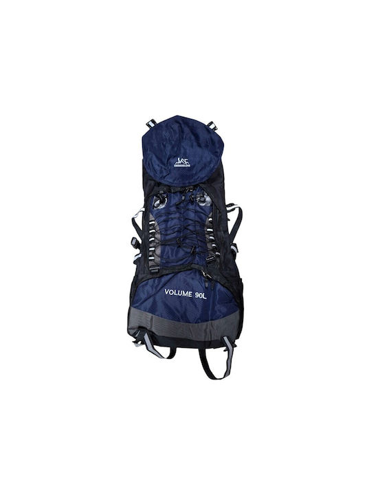 Bergsteigerrucksack 90Es Blau