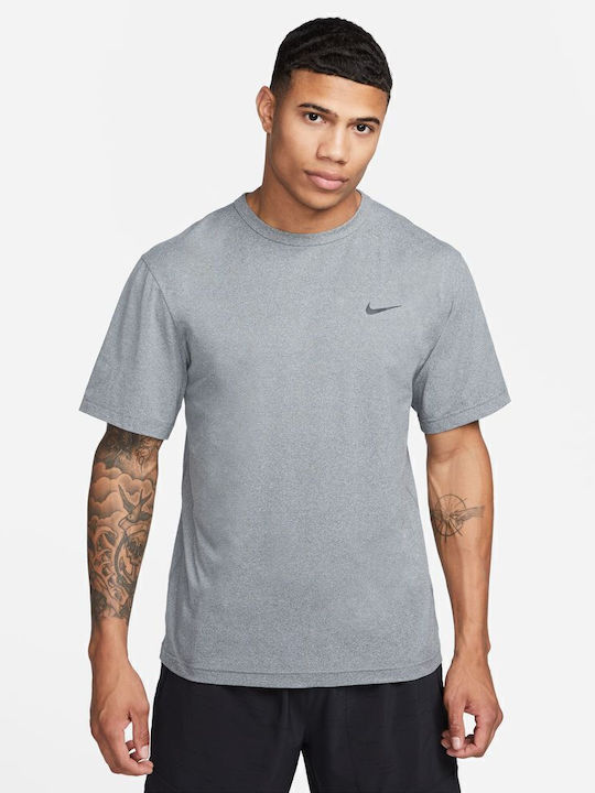 Nike Pro Dri-FIT Dri-Fit Αθλητικό T-shirt Γκρι