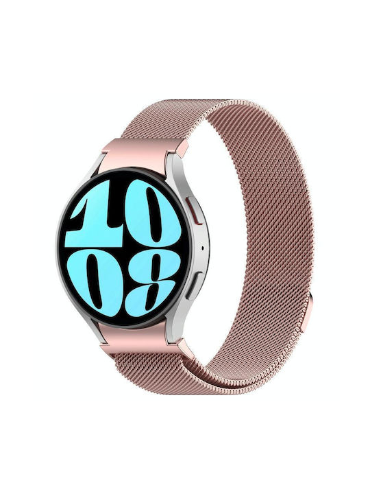 Strap Stainless Steel Pink (Samsung Galaxy Watch FE 40mm)