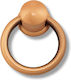 Brass Ring Weatherproof Oxidized Size 8 cm Diameter