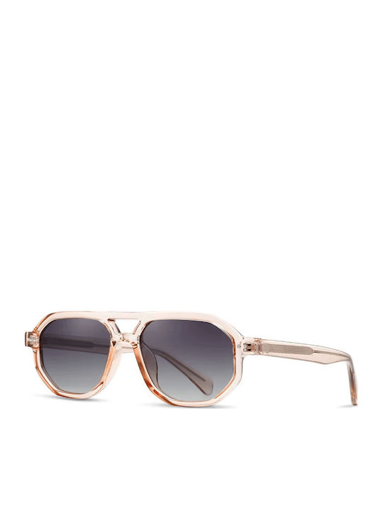 Moscow Mule Unisex Ochelari de soare cu Roz Cadru și Gri Degrade Polarized Lentilă MM/31119/3-Caramel-Mythos