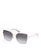 Guess Ochelari De Soare Pentru Femei Cu Ramă Metalică Neagră Și Lentile Gri Degrade GU00192 32B