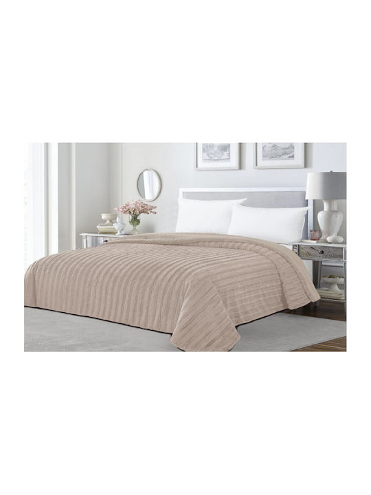 Bettbezug Großes Doppelbett 220x240cm Beige