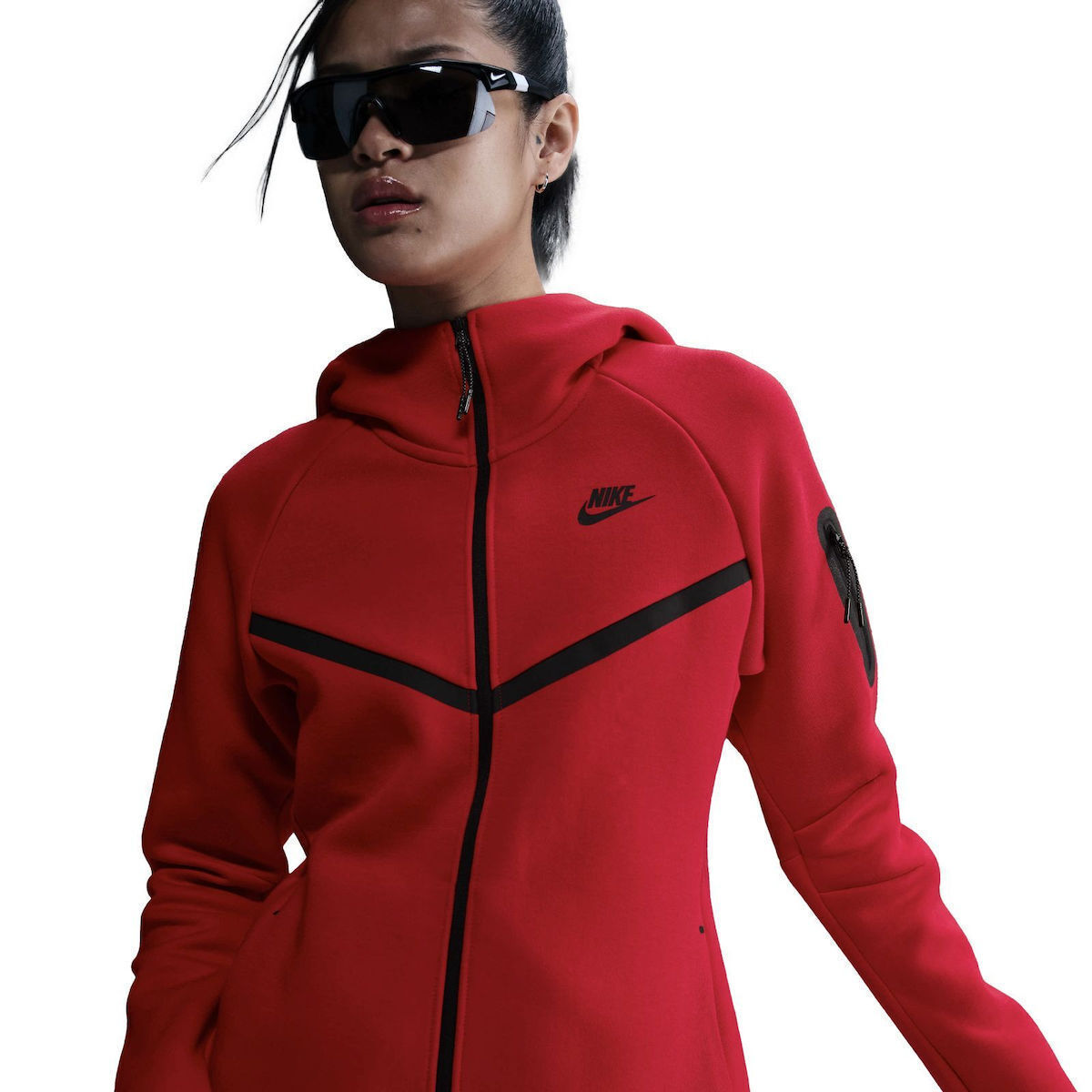 red nike womens jacket