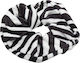 Zebra Print Βελούδινο Scrunchie