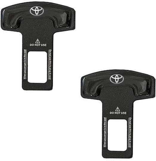Toyota Seat Belt Alarm Deactivators 2pcs Black