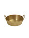 Espiel Dip-Schüssel Rund Inox Gelb mit Durchmesser 8.2cm