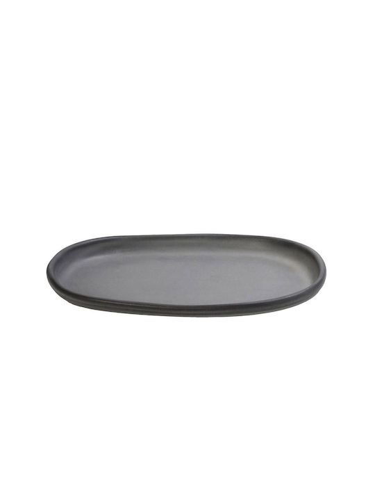 Espiel Canyon Farfurie joasă Negru cu Diametru 31cm