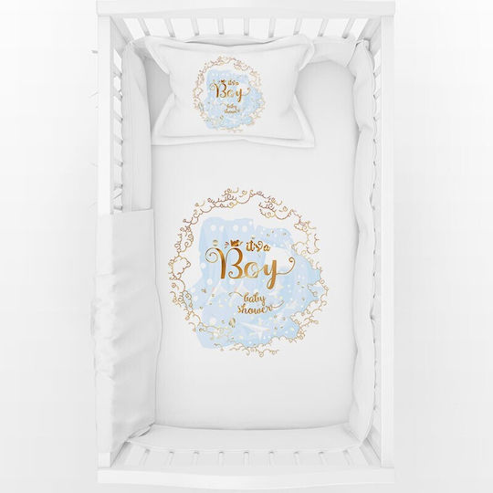 Bonjour Bebe Σετ Λευκό 120x160εκ. Bonjour Bebe Σετ Λευκό 120x160εκ.
